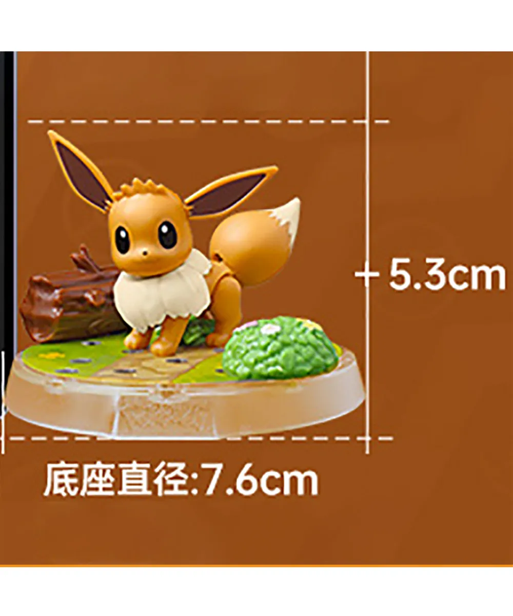 Eevee Blokees Pokemon Collectible Statue Figure Model 4