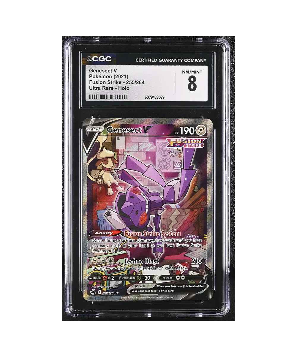 Pokemon Genesect V Ultra Rare CGC 8