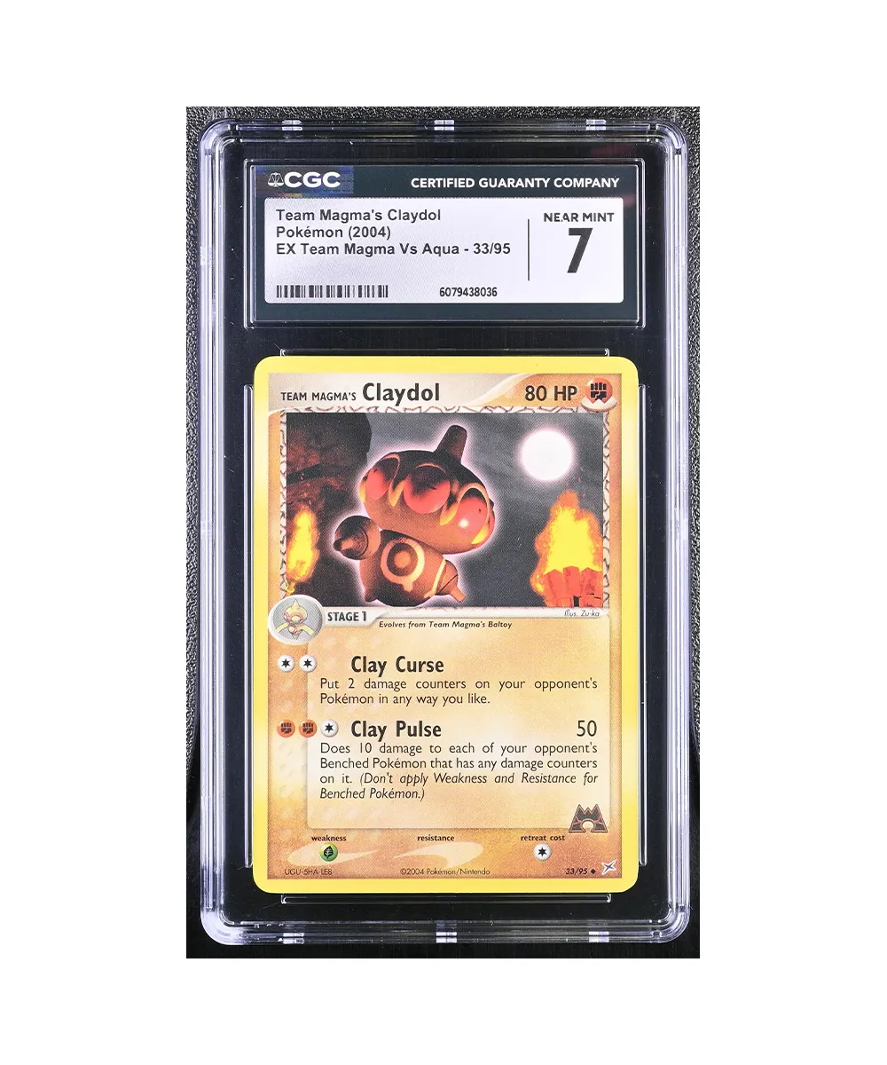 Pokemon Claydol EX Team Magma Vs Aqua CGC 7