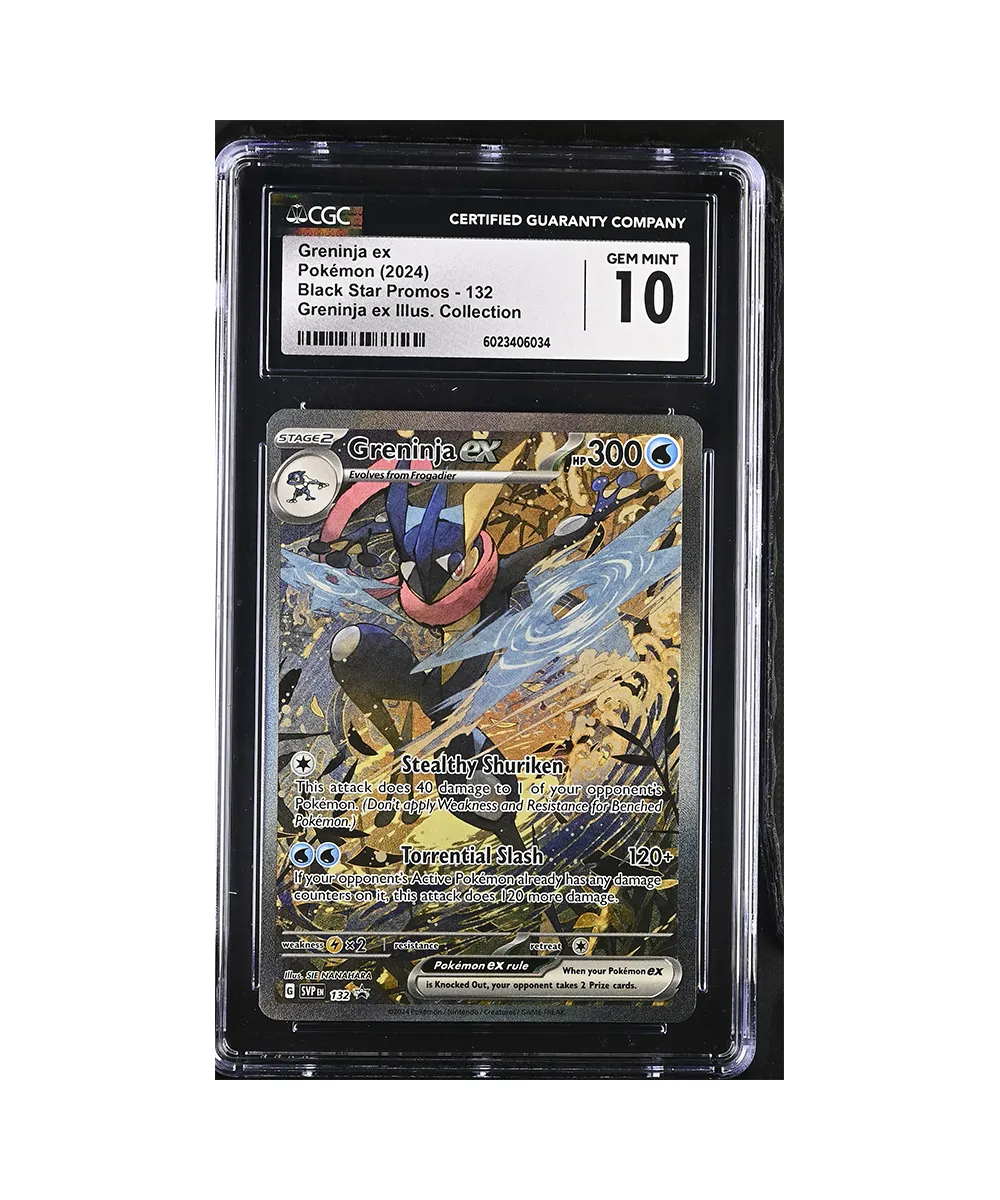 Pokemon Greninja Ex Promo CGC 10