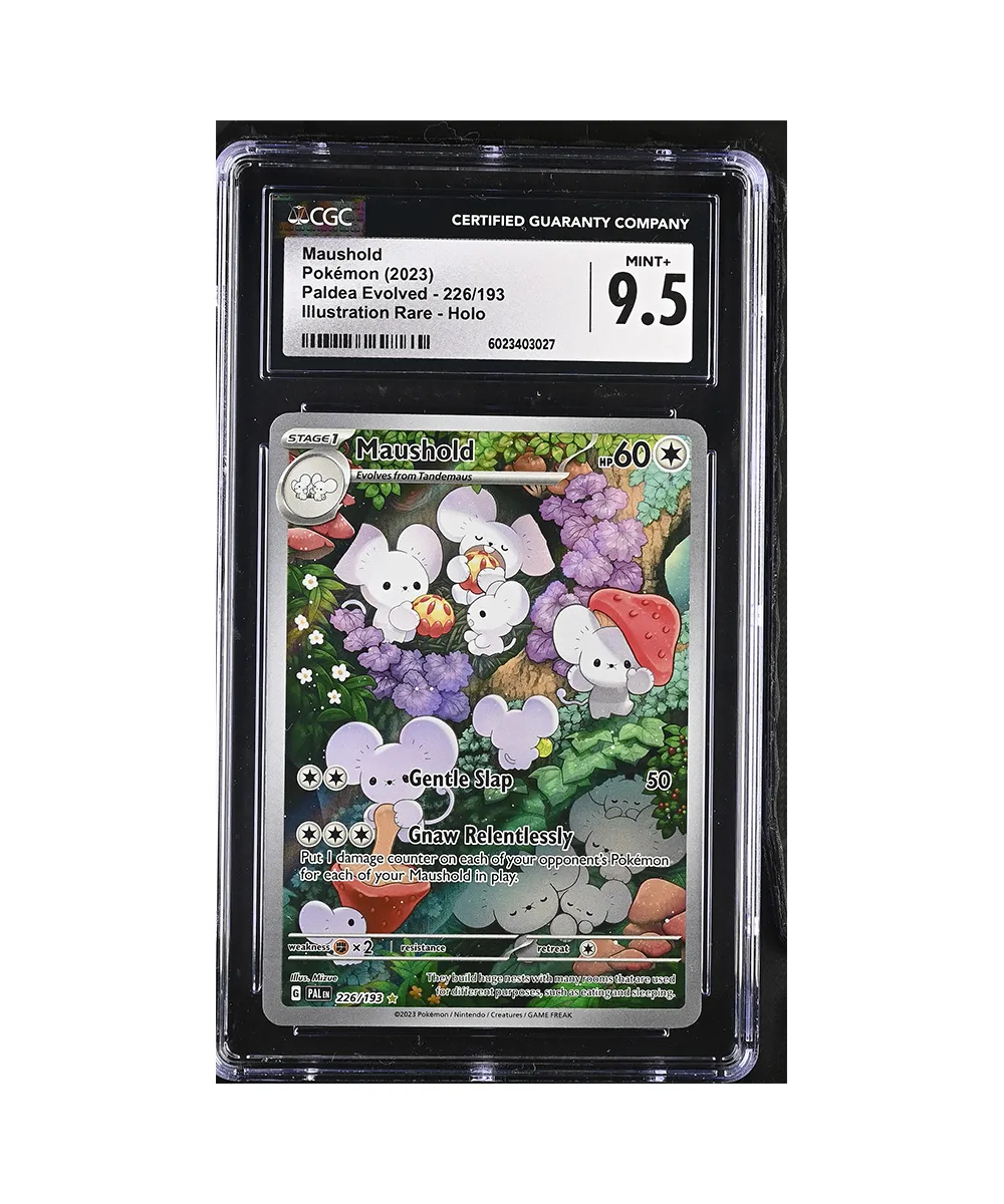 Pokemon Maushold IR CGC 9.5