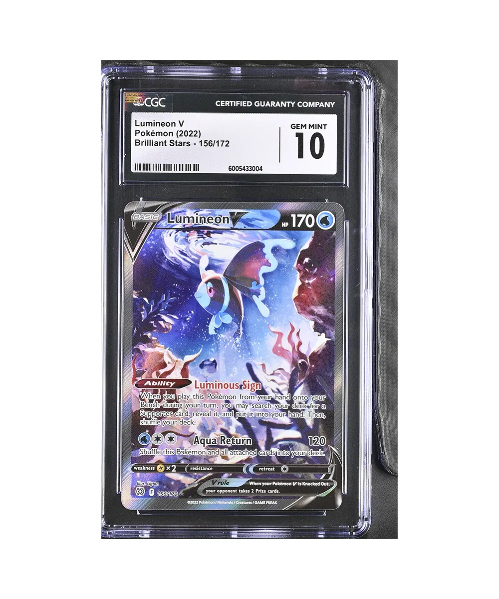 Pokemon Lumineon V Alt Art CGC 10
