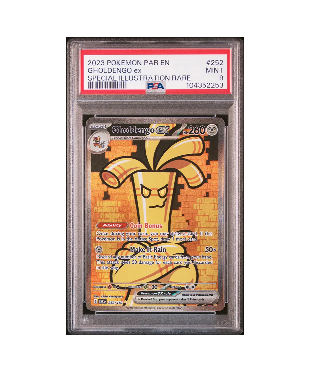 Pokemon Gholdengo Ex SIR PSA 9 C