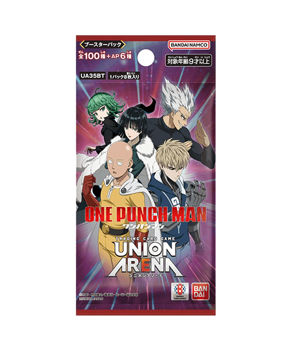 Union Arena One Punch Man Booster Pack (Japanese)