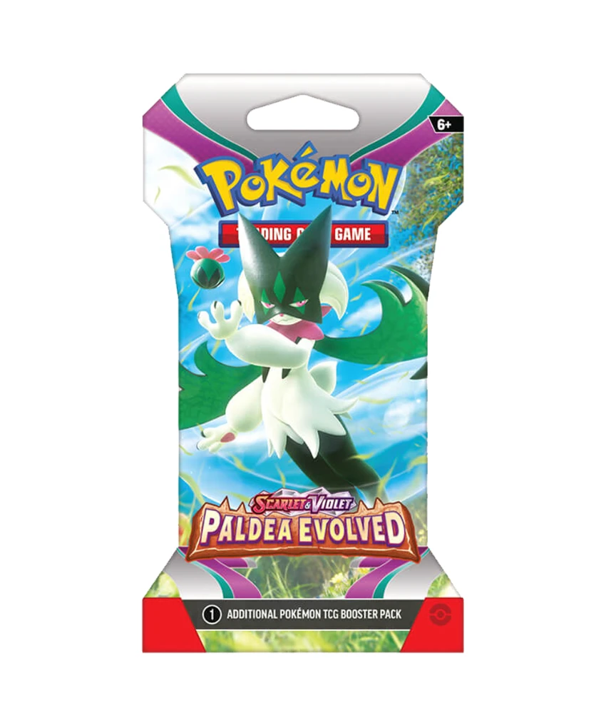 Pokemon Paldea Evolved Sleeved Booster Pack