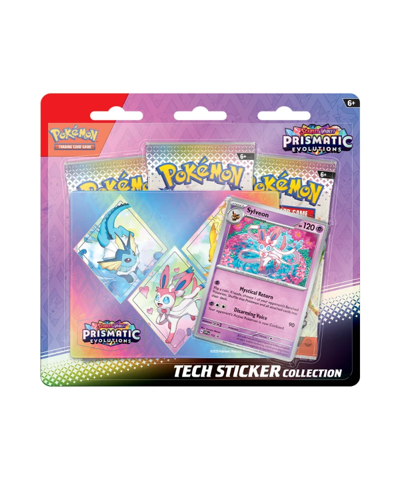 Prismatic Evolutions Tech Sticker Collection - Sylveon
